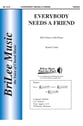 Everybody Needs a Friend SSA choral sheet music cover